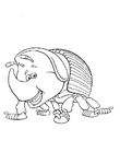 coloriage gratuit 1001 Pattes