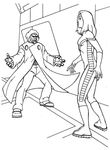 coloriage gratuit enfant 4 Fantatisques