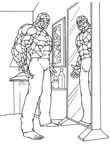 coloriage gratuit 4 Fantatisques