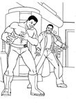 coloriage gratuit 4 Fantatisques