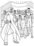 coloriage gratuit 4 Fantatisques