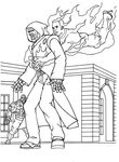 coloriage gratuit 4 Fantatisques