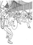 coloriage gratuit enfant 4 Fantatisques