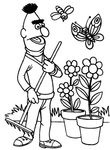 coloriage gratuit enfant 5 Rue Sesame