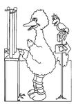coloriage gratuit enfant 5 Rue Sesame