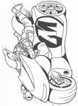 coloriage gratuit enfant Action Man