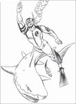 dessin gratuit Action Man