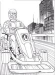 coloriage gratuit enfant Action Man