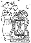 coloriage gratuit Aladdin