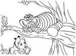 coloriage gratuit Alice