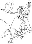 coloriage gratuit enfant Alice