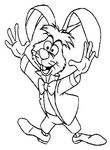 coloriage gratuit Alice