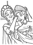 coloriage gratuit Anastasia