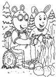 coloriage gratuit enfant Arthur