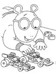 coloriage gratuit Arthur