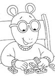 coloriage gratuit Arthur