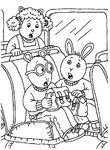 coloriage gratuit enfant Arthur