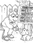 dessin gratuit Arthur