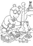 coloriage gratuit Arthur