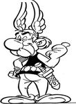 dessin gratuit Asterix
