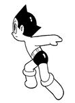 coloriage gratuit Astro Boy