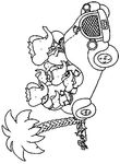 coloriage gratuit Babar