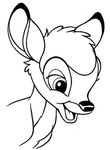 dessin gratuit Bambi