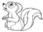 coloriage gratuit enfant Bambi