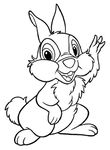 dessin gratuit Bambi