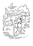 dessin gratuit Bambi
