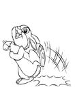 coloriage gratuit Bambi