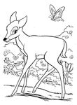 coloriage gratuit enfant Bambi