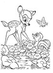 coloriage gratuit enfant Bambi