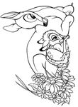 dessin gratuit Bambi