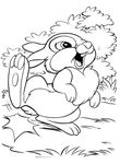 coloriage gratuit enfant Bambi