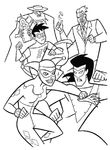 coloriage gratuit Batman