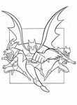 coloriage gratuit enfant Batman