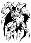 coloriage gratuit Batman