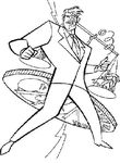 coloriage gratuit enfant Batman
