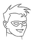 coloriage gratuit enfant Batman