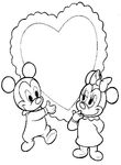 coloriage gratuit Bebes Disney