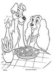 coloriage gratuit Belle Clochard