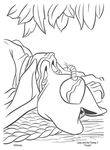 coloriage gratuit Belle Clochard