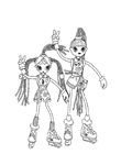 coloriage gratuit Betty La Malice