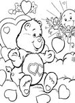 coloriage gratuit Bisousnours