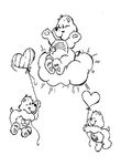 coloriage gratuit Bisousnours