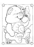 coloriage gratuit Bisousnours