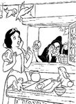 dessin gratuit Blancheneige