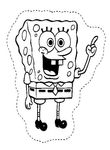 coloriage gratuit Bob L �ponge