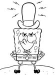 coloriage gratuit enfant Bob L �ponge